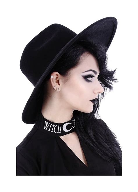 Make a Statement with the Bold Wide Brim Goth Hat